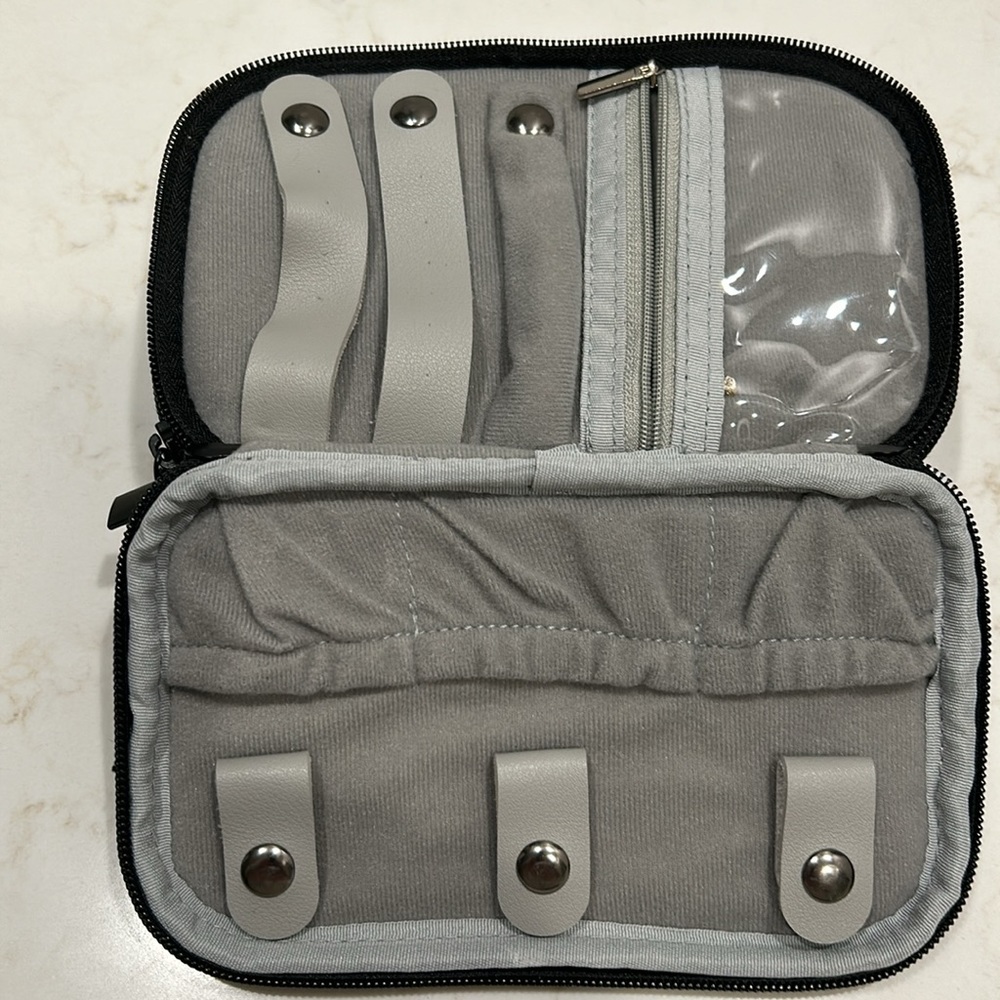 Jewelry travel double layer case
